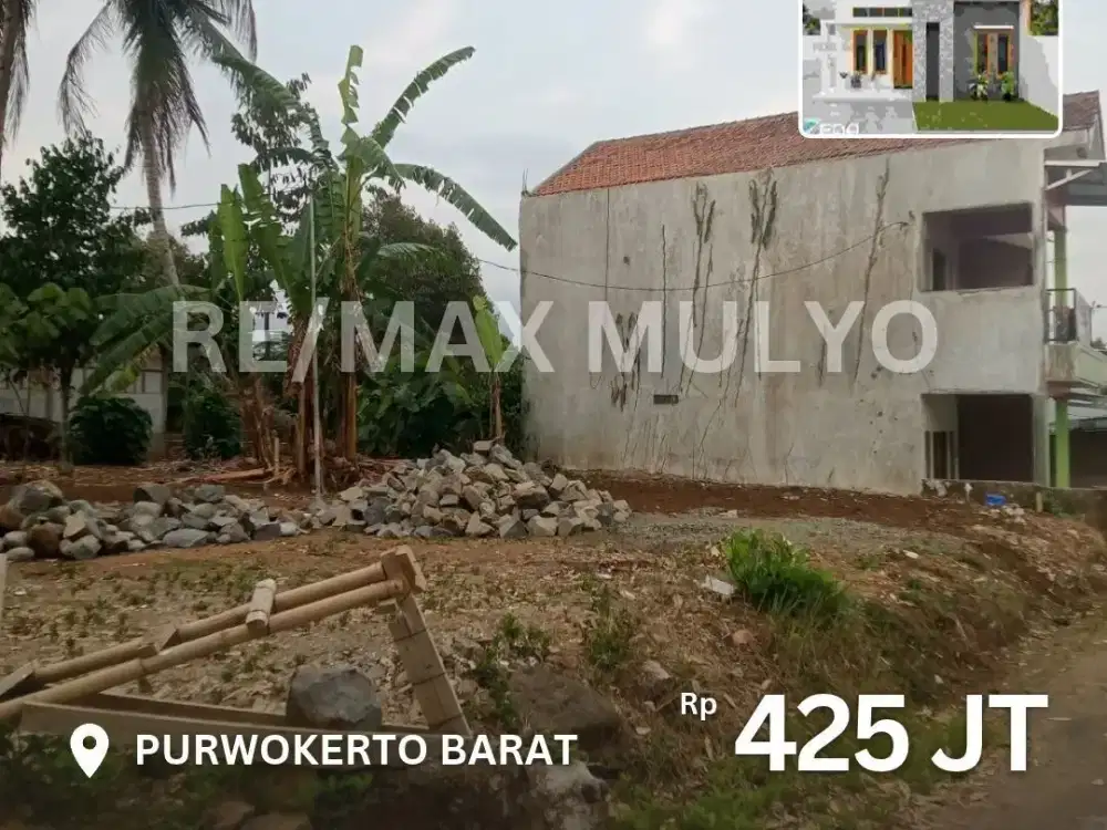 Dijual Rumah Pesan Bangun, Strategis Dekat Stasiun Area Purwokerto Barat