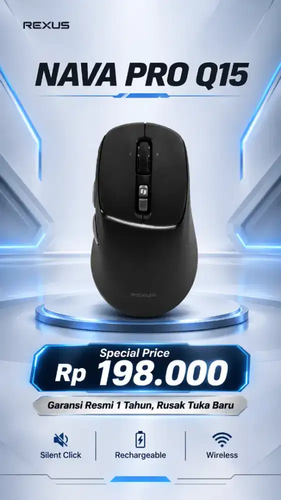 Mouse office wireless rexus NAVA Q15