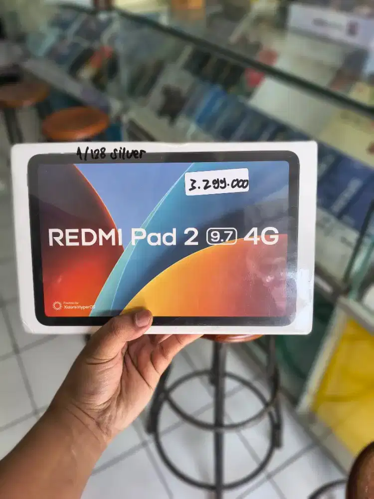 REDMI PAD 2 4G 9,7INCH 4/128 NEW SEGEL TERMURAH SIAP ANTAR