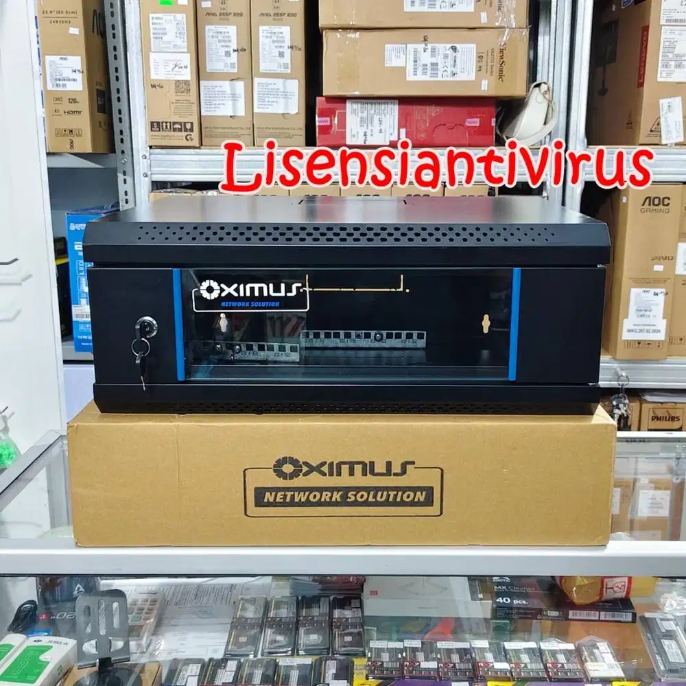 Rak Jaringan Rak Server Rak OEM 4U 6U 9 U Series Depth 400mm Wall Moun