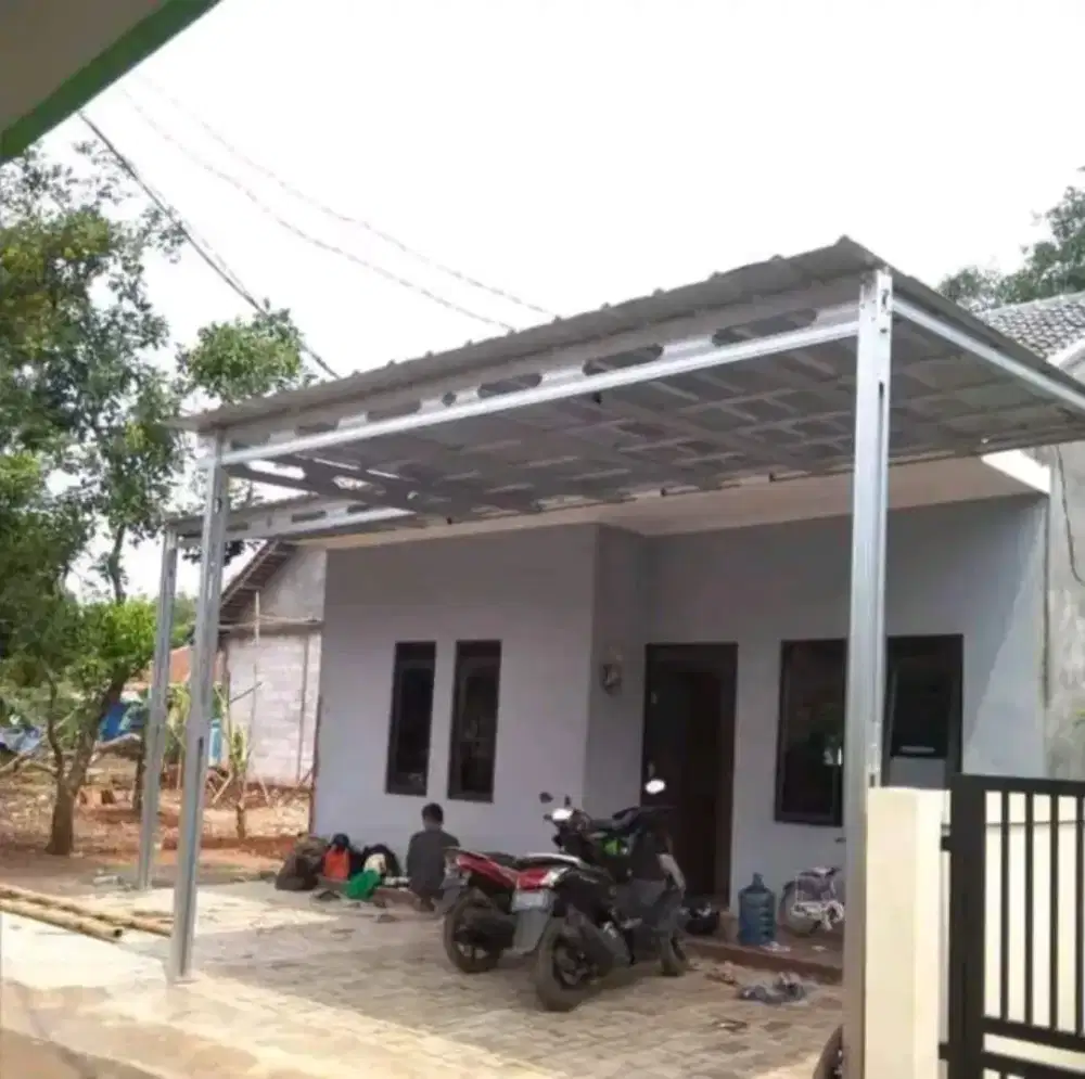 Kanopi teras baja ringan permeter