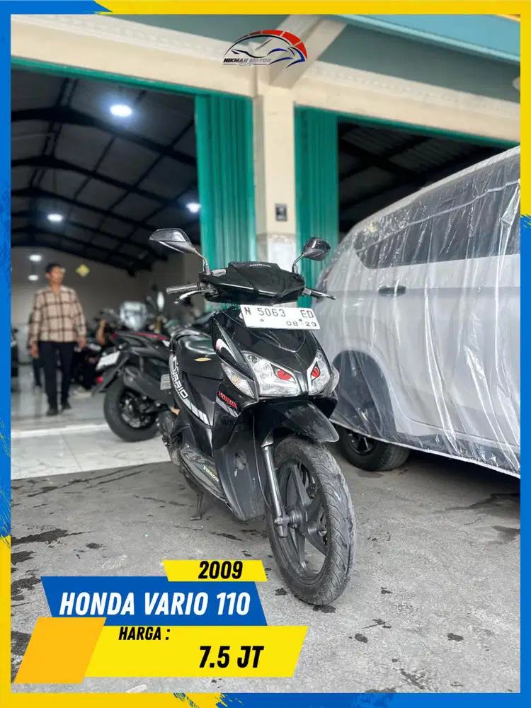 HONDA VARIO 110 2009 GASSKEUN MASZEEHH HIKMAH MOTOR KEPUH MALANG