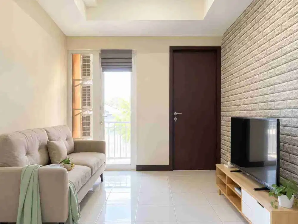 DIJUAL – Apartemen 3 BR Fully Furnished, 70 m² di Kemayoran