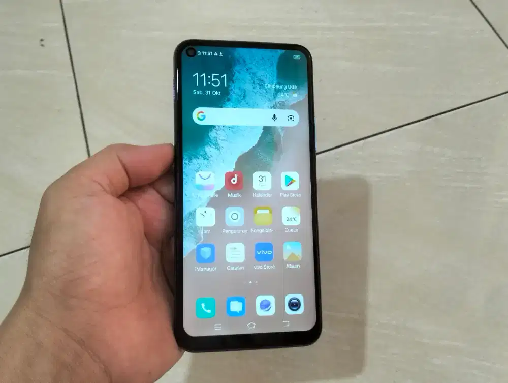 BUTUH UANG VIVO Y51S 5G RAM 8GB / 256GB 5G 6.53in 48MP Finger Mulus
