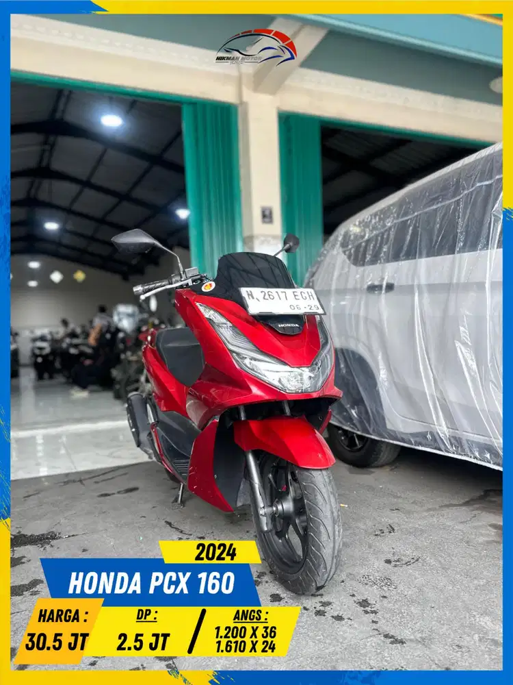 HONDA PCX 160 2024 MURMER BOSSKU HIKMAH MOTOR KEPUH MALANG