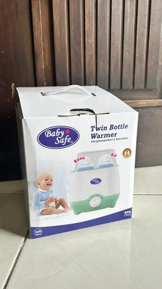 Baby Safe Twin Bottle Warmer