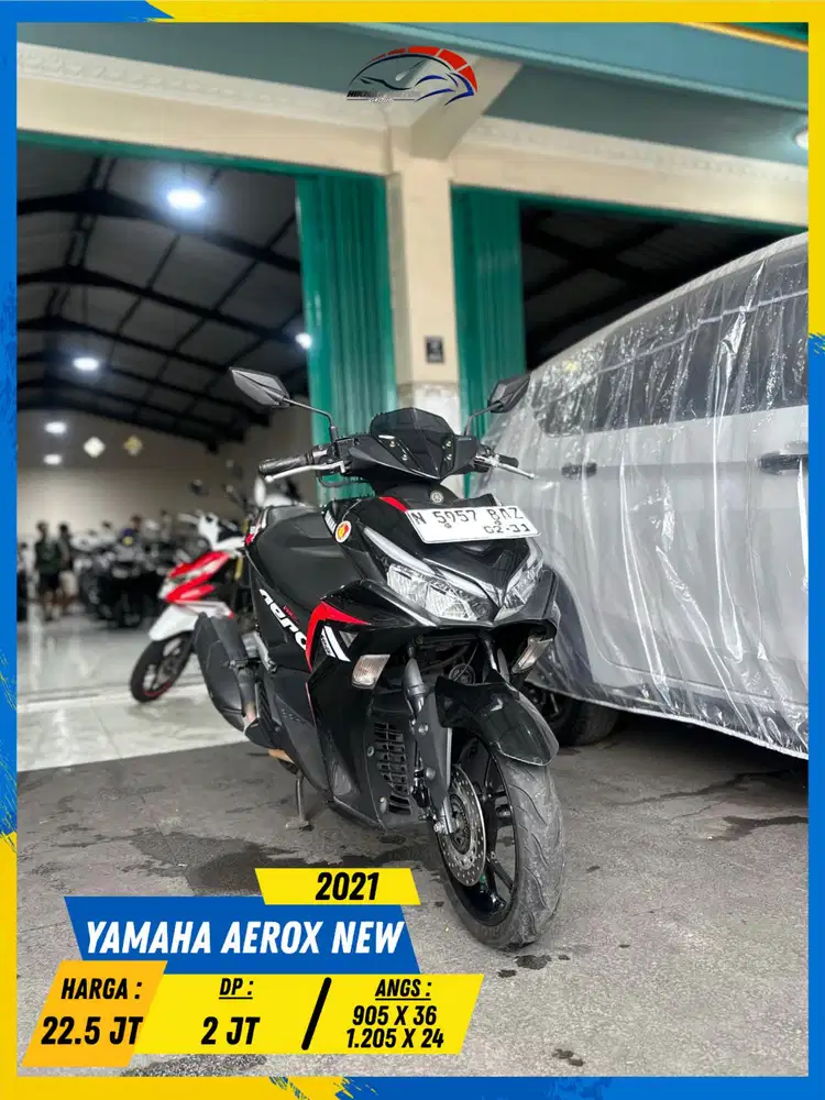 YAMAHA AEROX NEW 2021 GASS POLL MASZEEHH HIKMAH MOTOR KEPUH MALANG