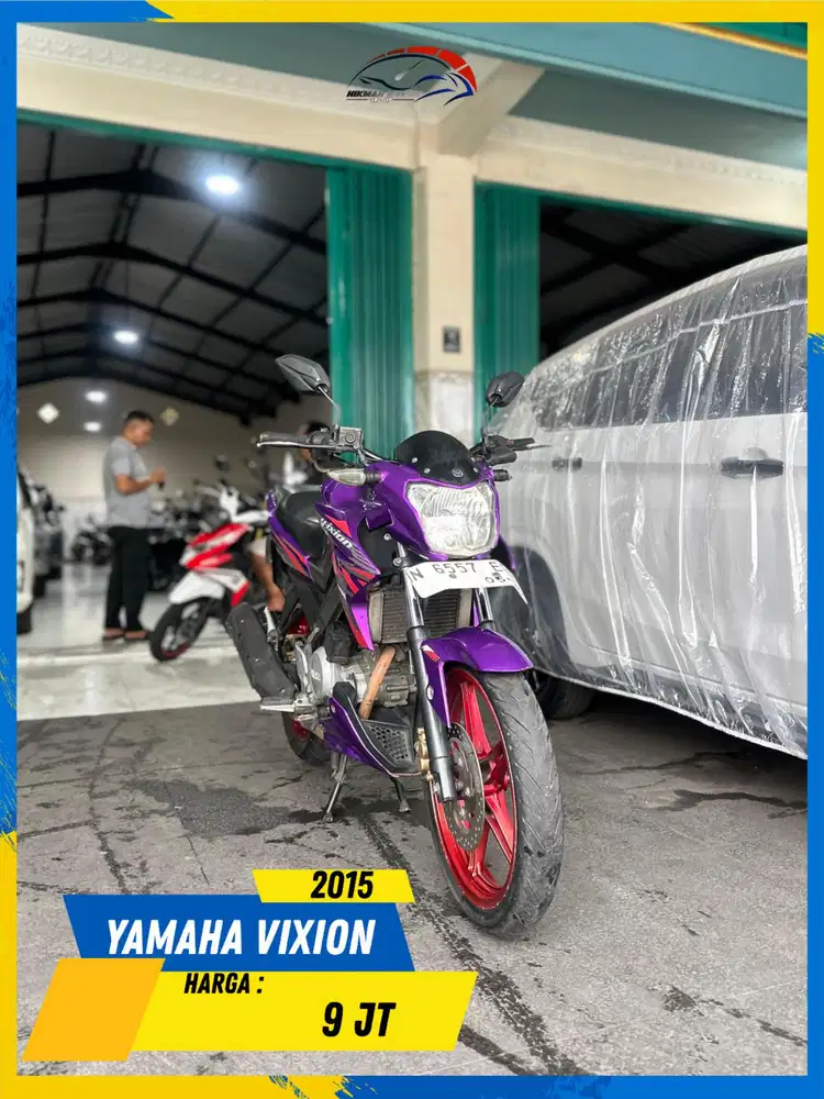 YAMAHA VIXION 2015 MONGGO NDANG GERCEP BOSS HIKMAH MOTOR KEPUH MALANG
