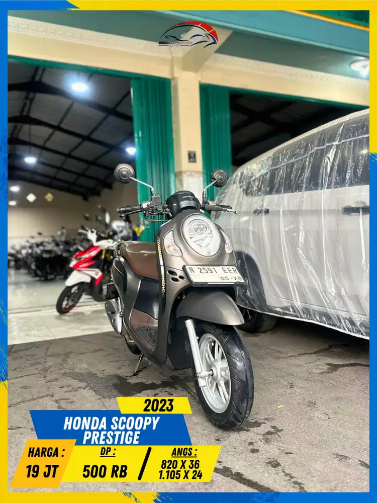 HONDA SCOOPY STYLISH 2023 MANTAP BOSSKU HIKMAH MOTOR KEPUH MALANG