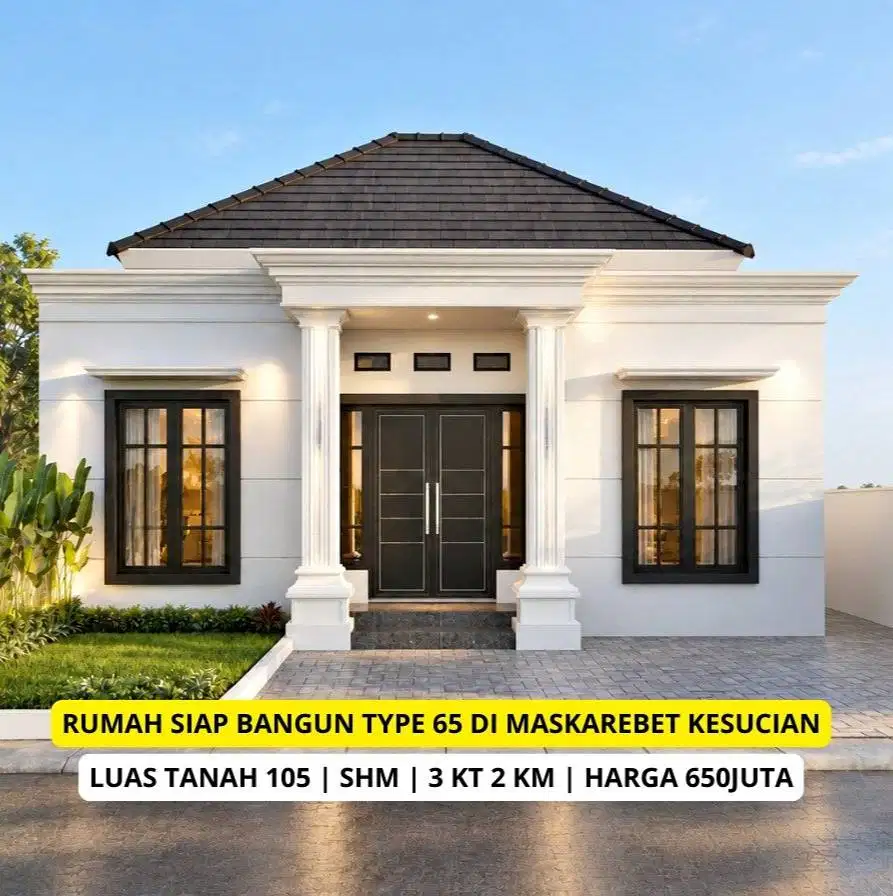 Rumah area Maskarebet KM10 Palembang