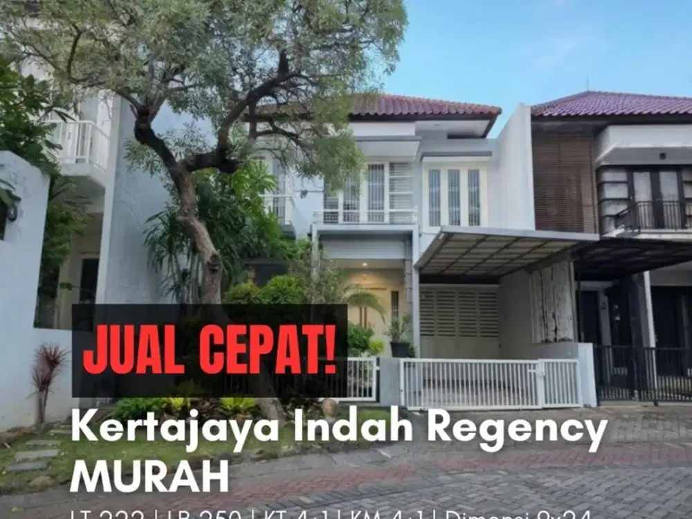 Rumah Kertajaya Indah Regency, Mulyorejo, Surabaya - MURAH, STRATEGIS, MINIMALIS