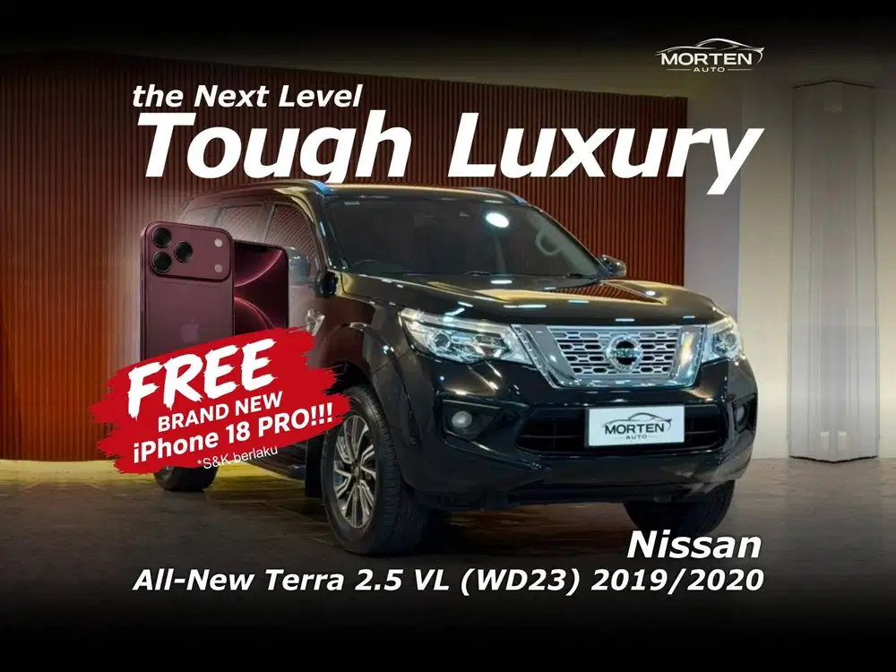 [FREE IPHONE 18PRO!!!] Nissan All-New Terra 2.5 VL (WD23) 2019/2020