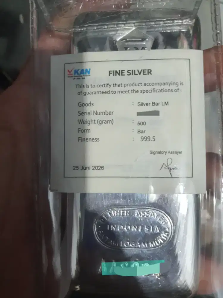 Perak silver antam