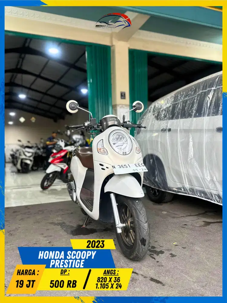 HONDA SCOOPY PRESTIGE 2023 CIAMIK LURR HIKMAH MOTOR KEPUH MALANG