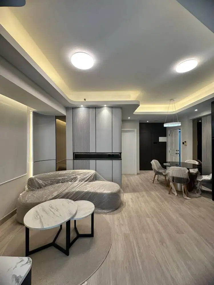 DIJUAL APARTEMEN WATERPLACE 2BR 60M2 FULL FURNISH LENGKAP TOWER FAV