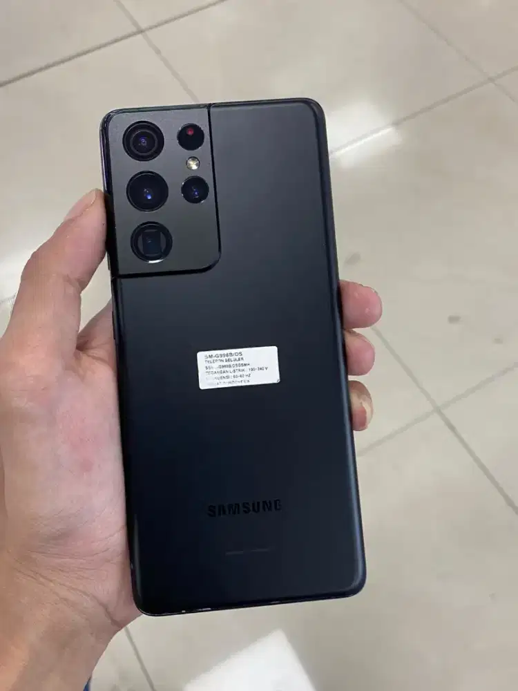 Samsung S21 Ultra 5G ram 16/512 resmi sein