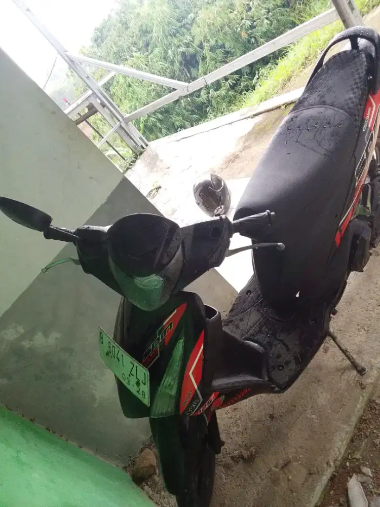 bismilah di jual motor spin plat depok bekas pajak klewat stnk ada
