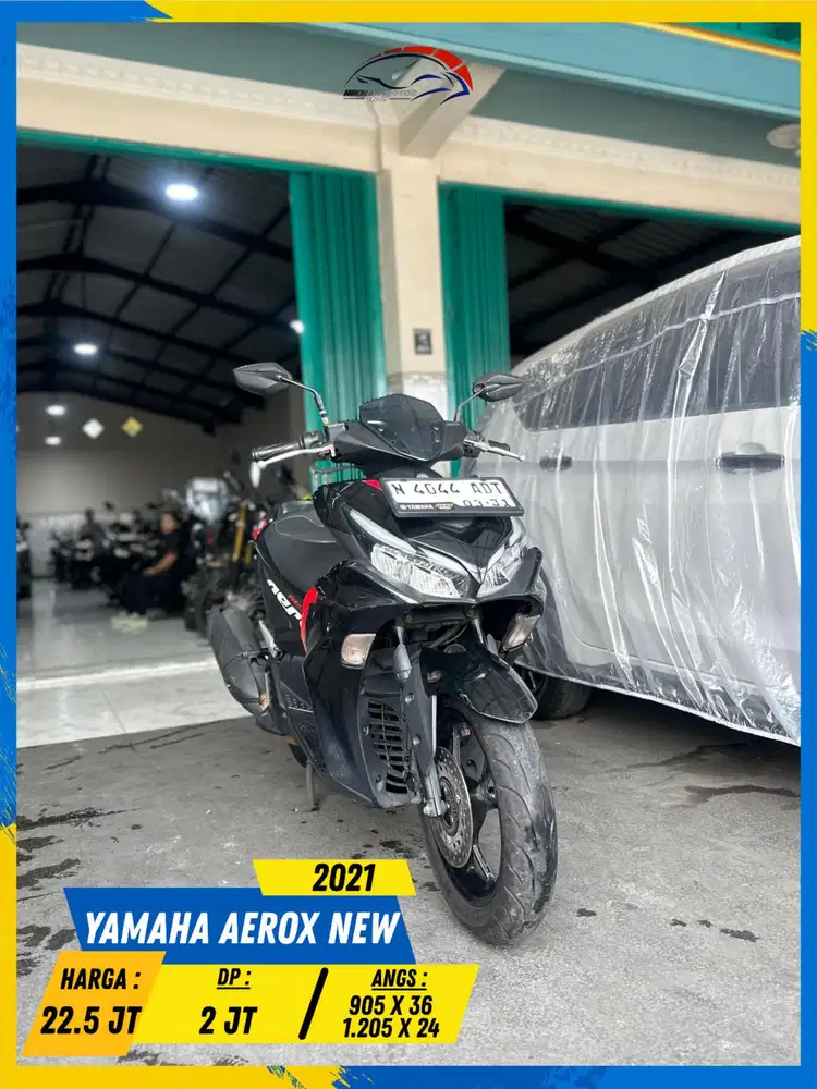 YAMAHA AEROX NEW 2021 MANTAP POLL MASZEEHH HIKMAH MOTOR KEPUH MALANG