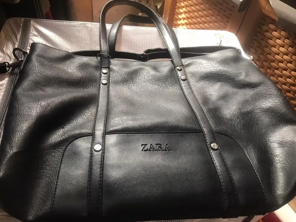 Tas Hitam Zara bisa panjang dan pendek