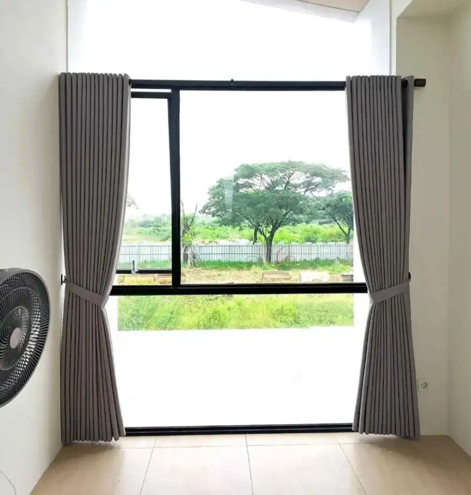 Gorden Vitrase Minimalis | Roller Blind | Wallpaper dinding