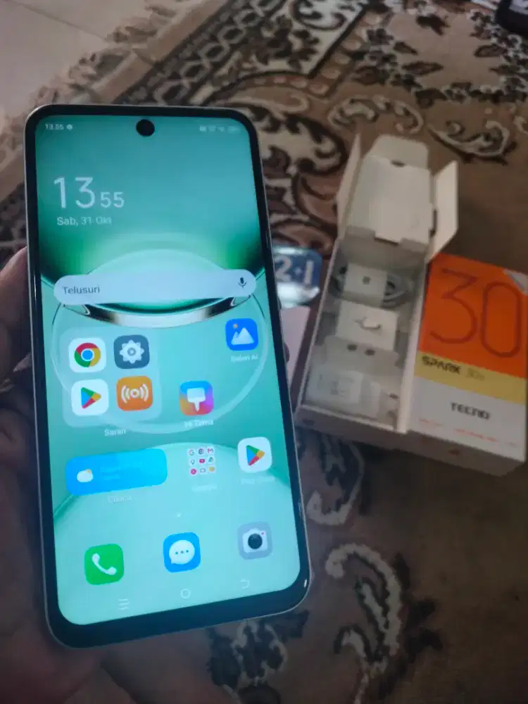 Tecno spark 30c(8+8/256) segel lkp spt baru no minus