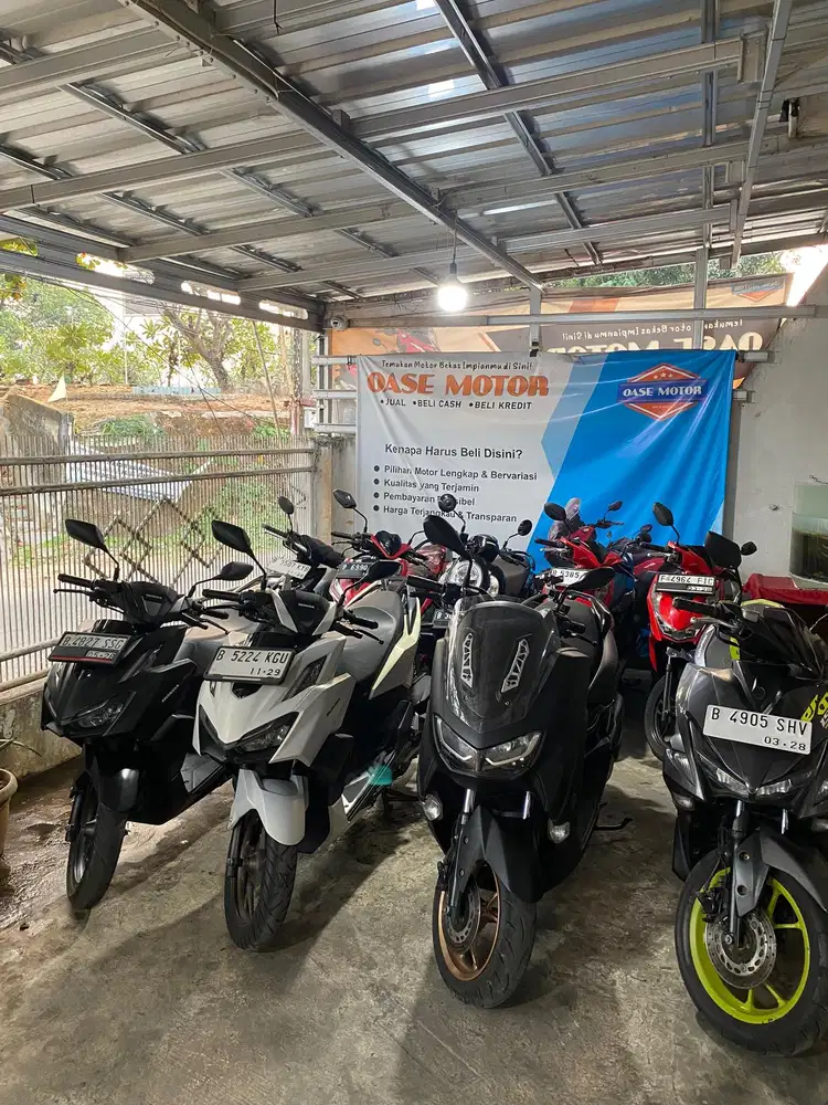 (H) oase motor tempatnya jual beli motor bekas berkualitas