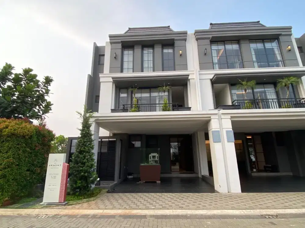 Dijual Rumah 3 lantai di The Armont Residences, BSD City