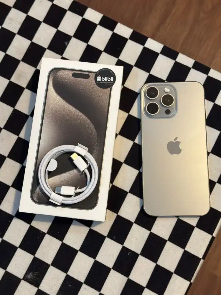 iPhone 15 promax 256gb Blibli