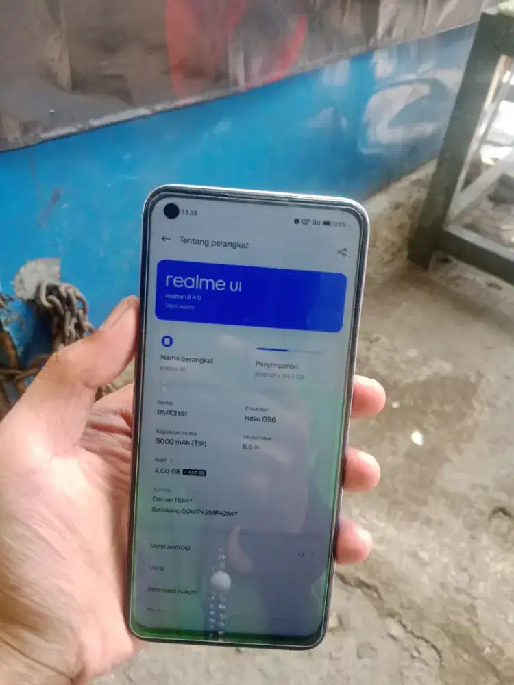 realme 8i 4 64 siap pakai
