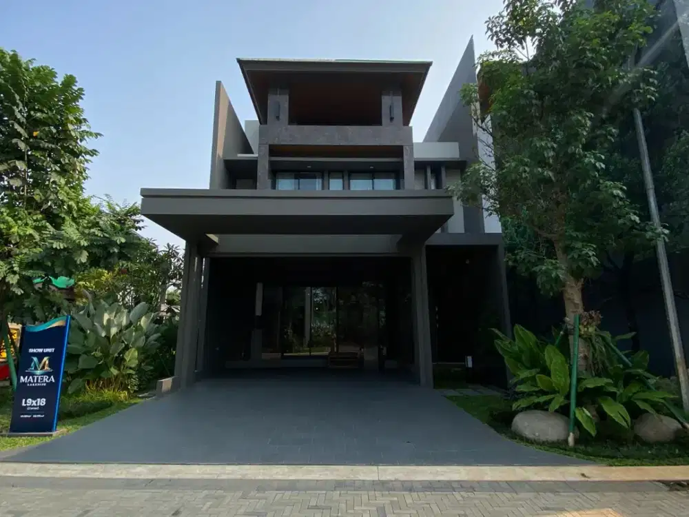 MATERA LAKESIDE GADING SERPONG HUNIAN MEWAH 3 LANTAI!
