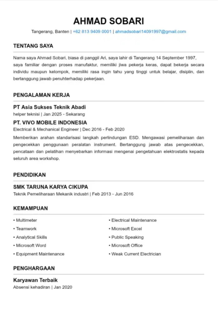 Mencari Pekerjaan