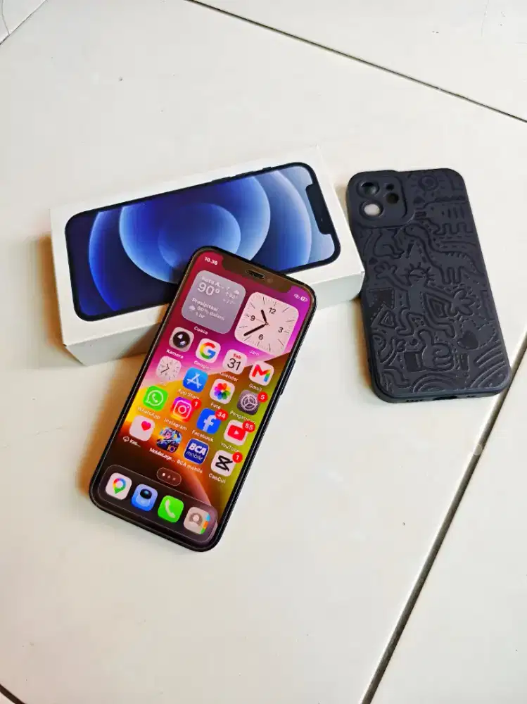 Jual cepat iphone 12 mini fulset