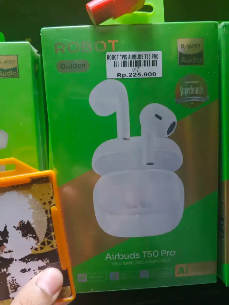 TWS ROBOT AIRBUDS T50 PRO ultra bass