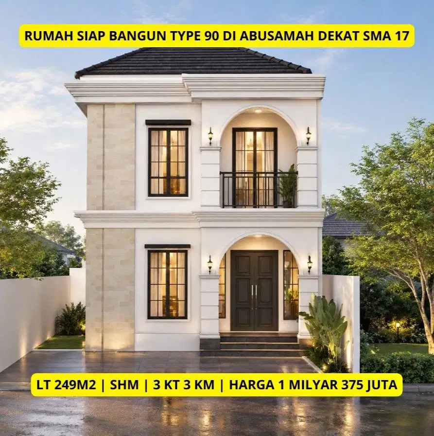 RUMAH MEWAH JL ABUSAMAH PALEMBANG