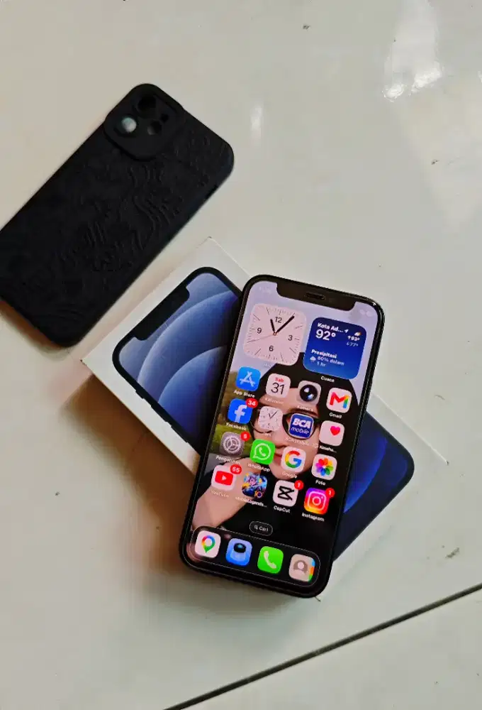 Jual cepat iphone 12 mini fulset