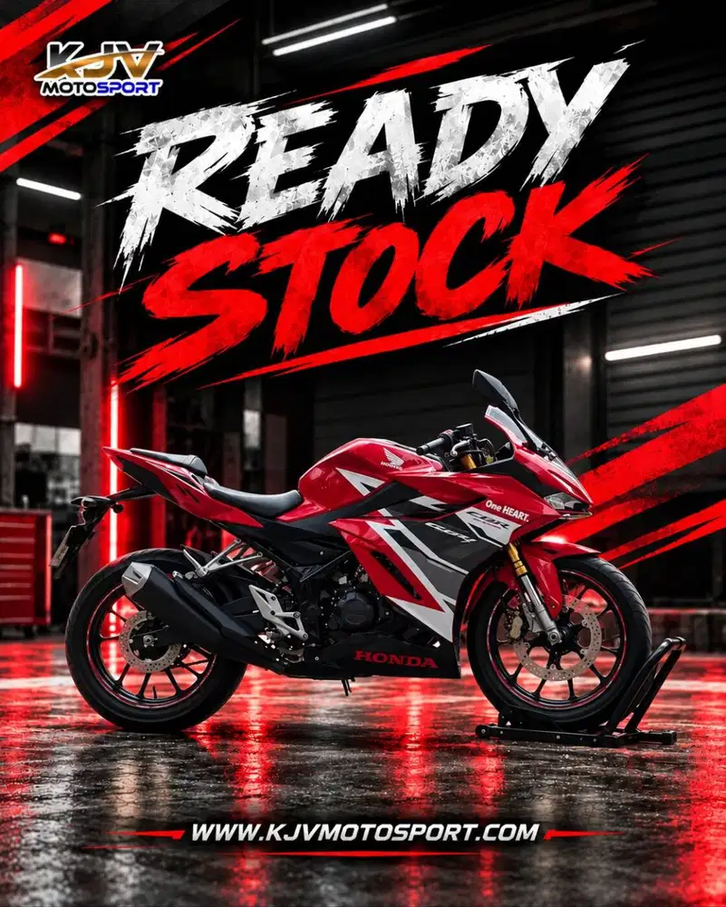 HONDA NEW CBR 150R MERAH 2024 KM 7K RASA BARU