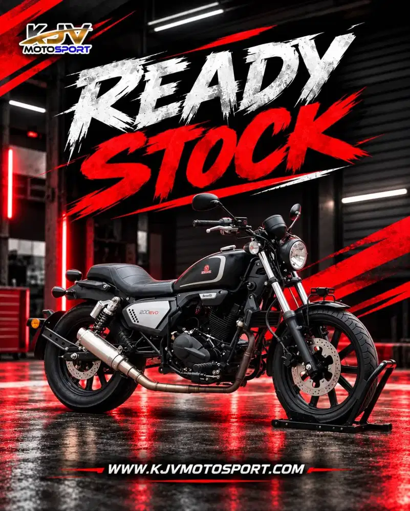 BENELLI MOTOBI 200 EVO HITAM 2021 KM 7K SIAP TOURING