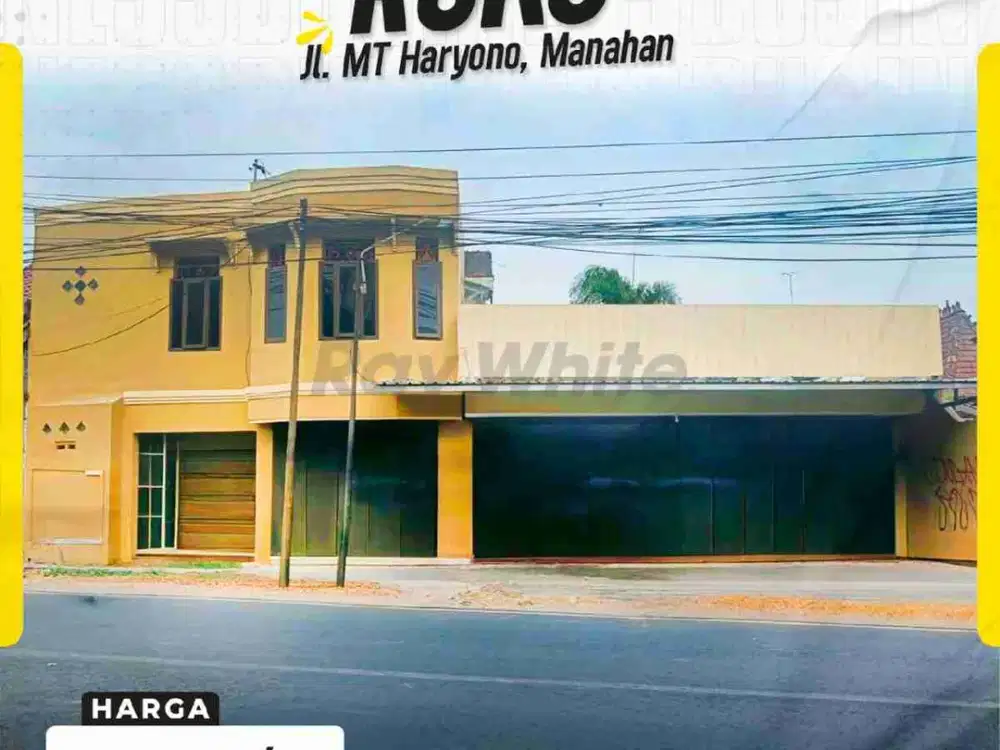 ruko sewa Manahan solo