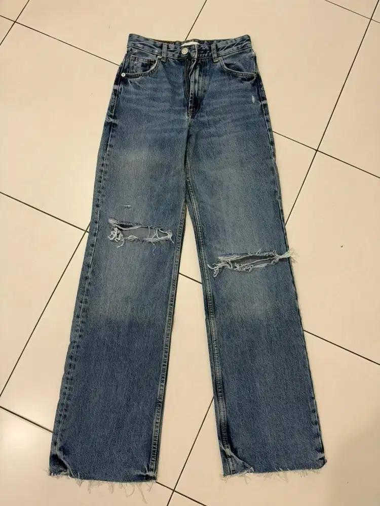 Jeans zara wide leg