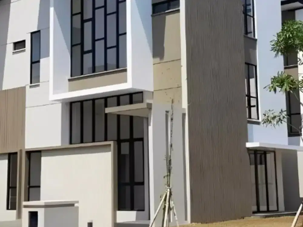 Rumah hoek 3lt 12x14 168m type 5KT Cluster Matana Asya JGC Cakung