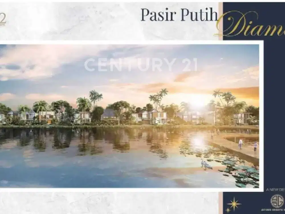 Kavling Hoek Villa Pasir Putih Diamond PIK2