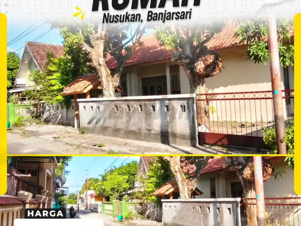 Dijual Rumah 414 m² 5kamar mobil Simpangan Nusukan Banjarsari Solo 1,75 Milyar