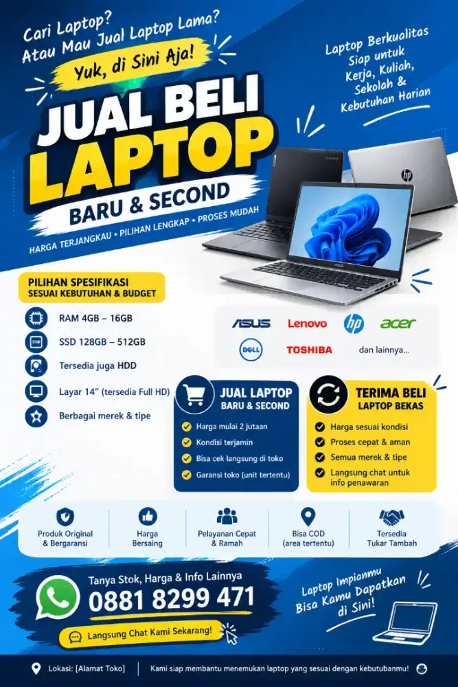 Cari Laptop Sesuai Budget? Cek Pilihan Kami!