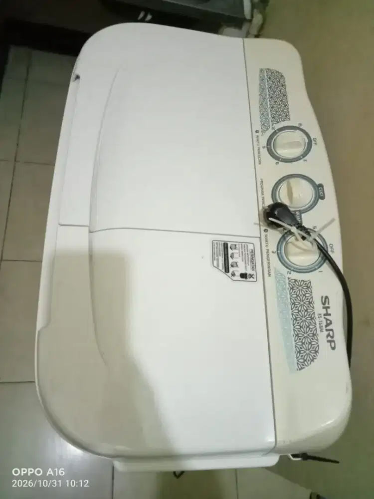 Dijual Mesin cuci 2 Tabung merk Sharp