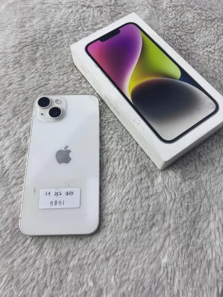 Iphone 14 256gb ibox fullset mulus