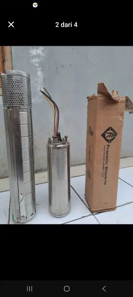 Mesin pompa satelit franklin