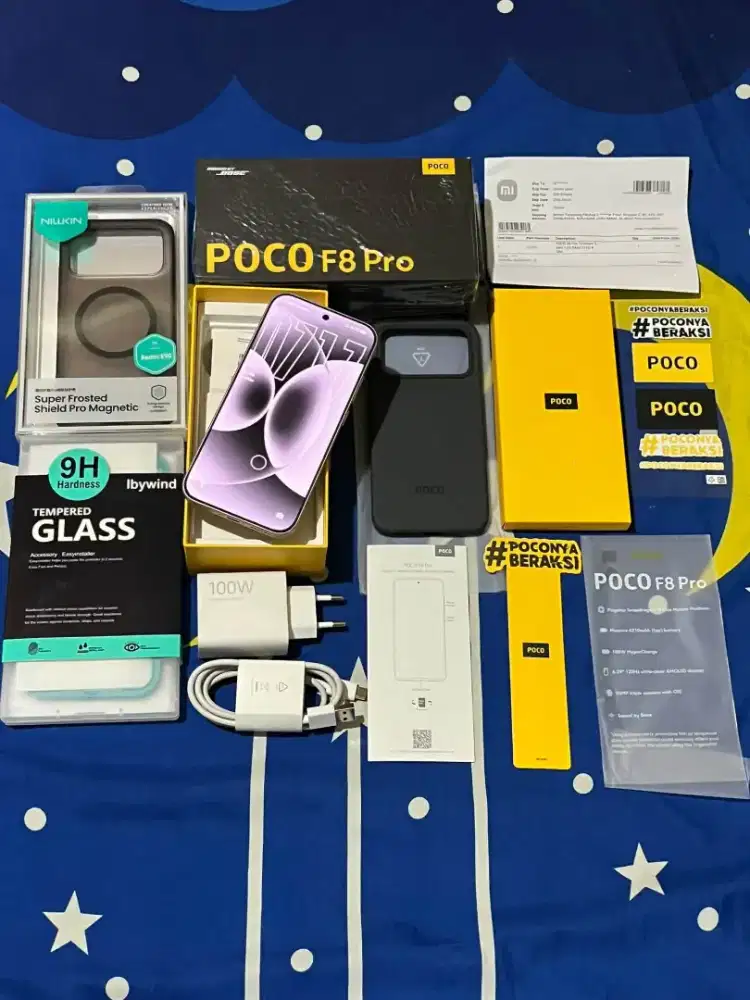 Poco F8 Pro 5G 12/512GB Fullset Like new Garansi on