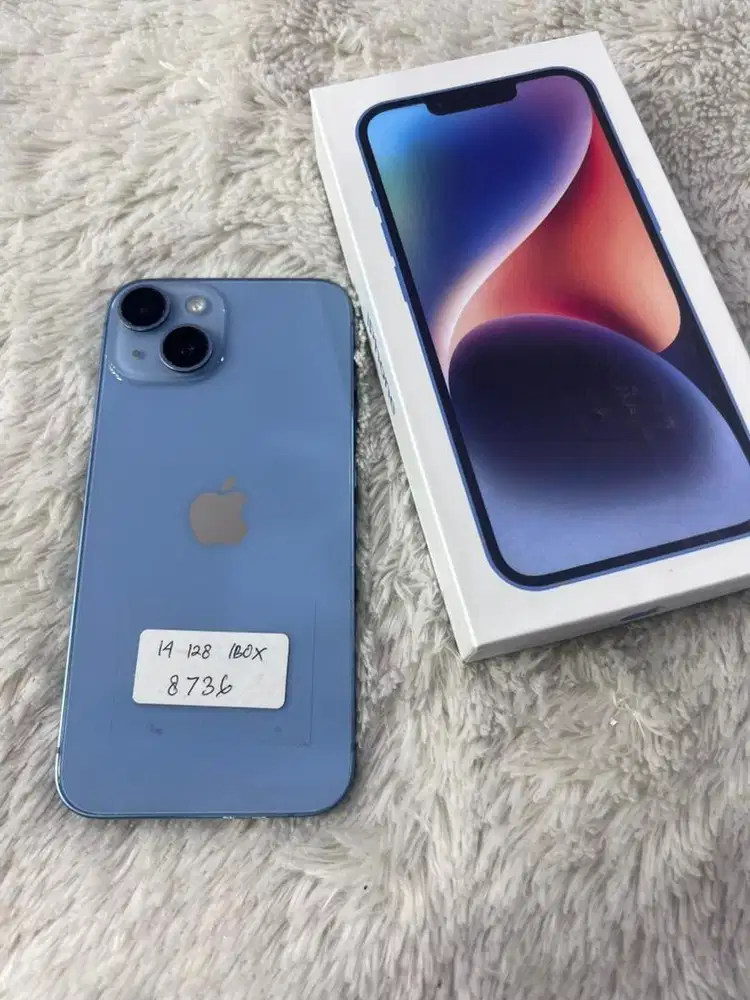 Iphone 14 128gb ibox fullset mulus