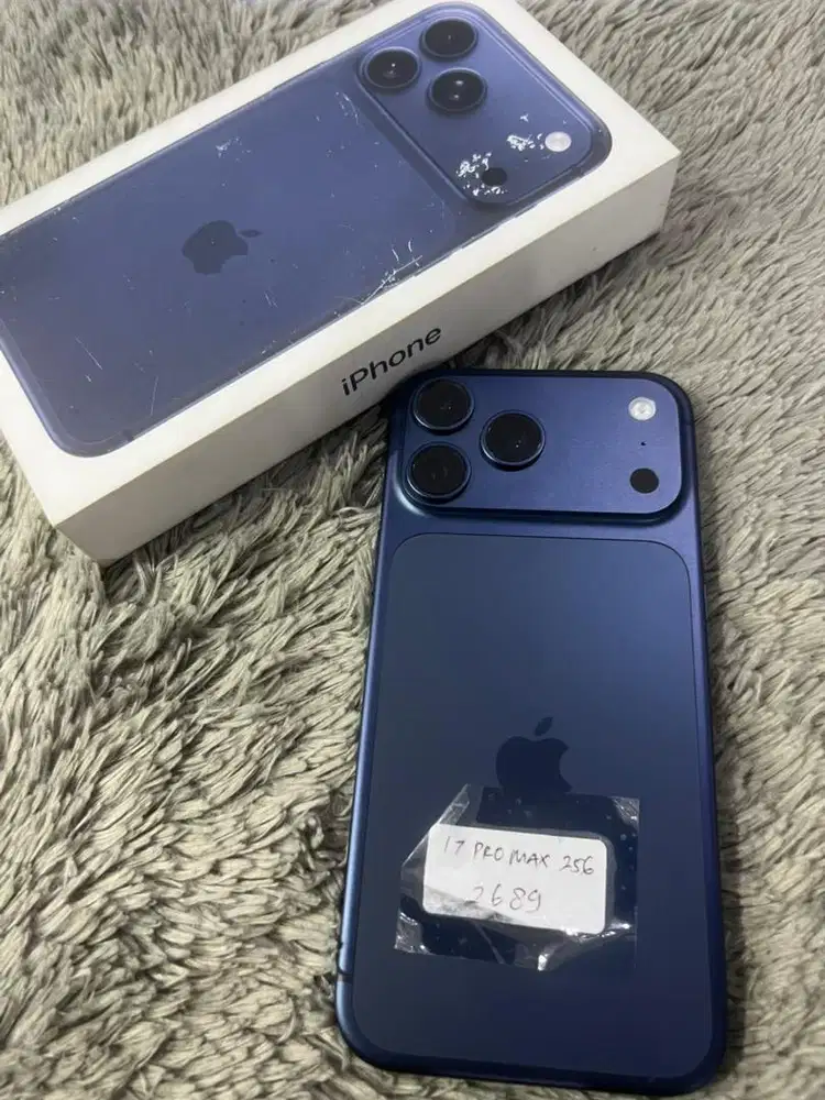 Iphone 17 pro max 256gb ibox fullset original