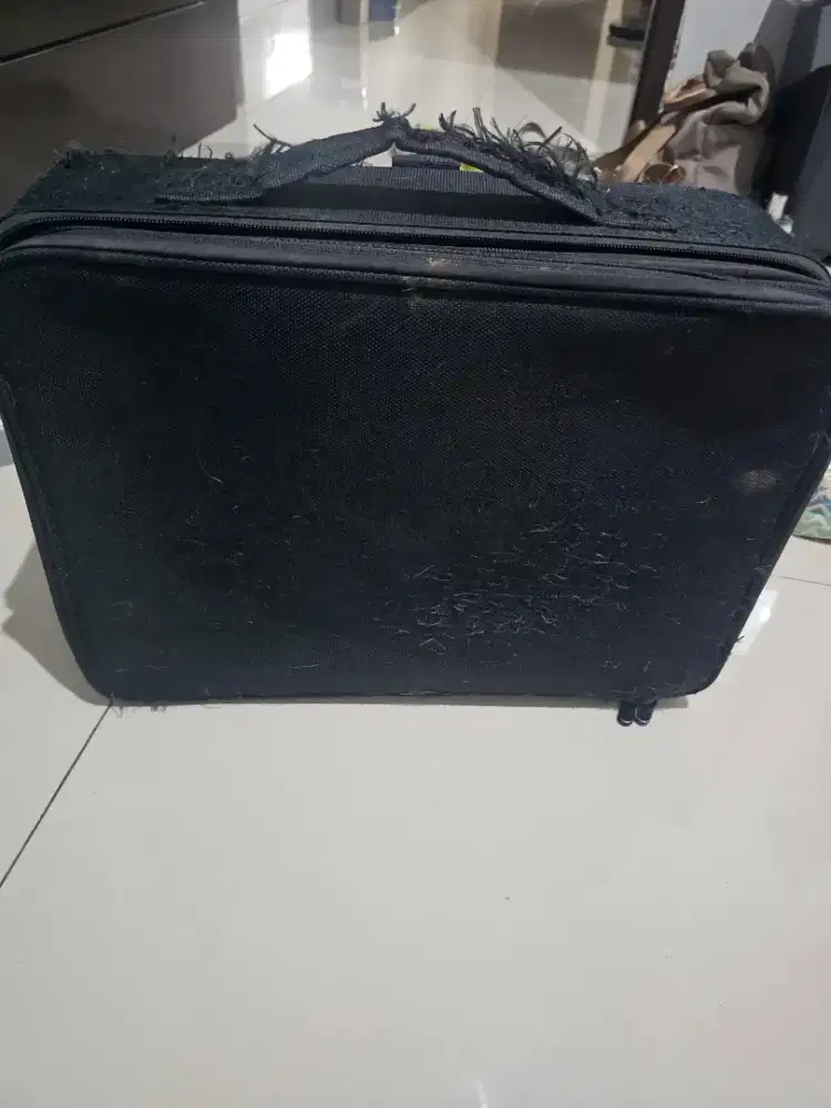 MUA Beauty Case / Tas Makeup Jumbo Sekat Adjust (Ransel/Slempang)